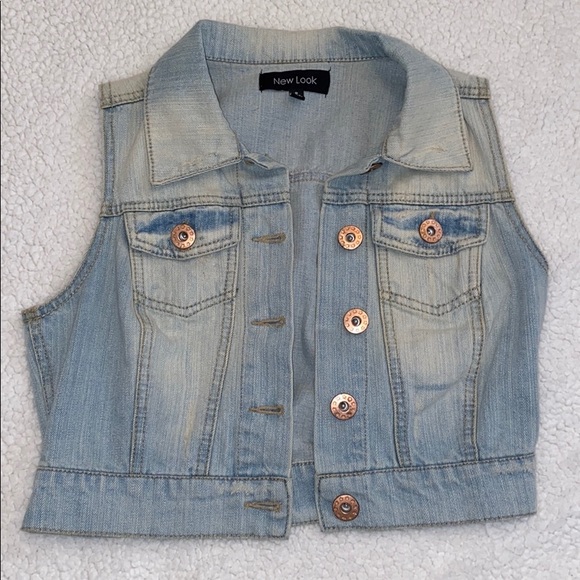 New Look Tops - Jean Vest